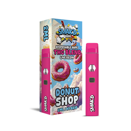 Smak'd Disposable THCA 2ML 5pk - Donut Shop