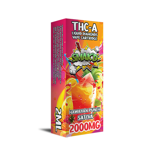 Smak'd THC-A Liquid Diamond Cartridges 2ml - Hawaiian Punch