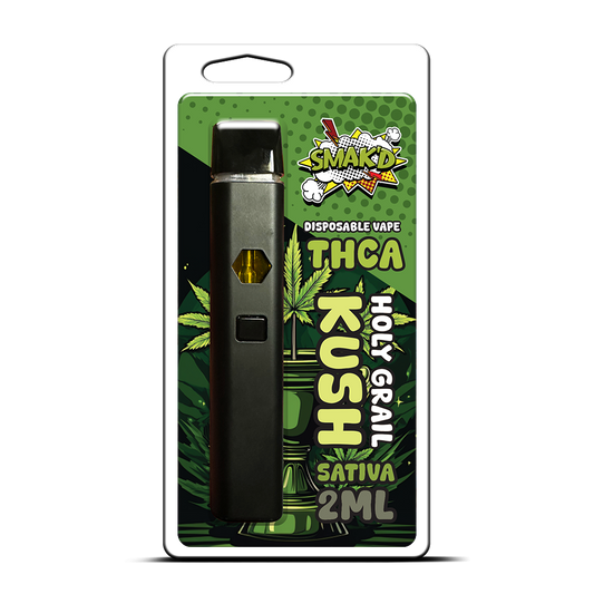 Smak'd Disposable THCA 2ML - Holy Grail Kush